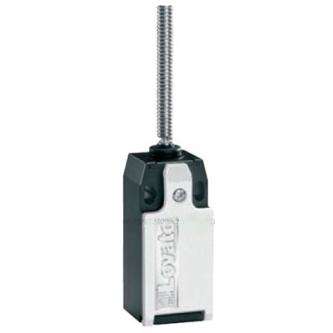 The 1NO + 1NC limit switch is snap action, omnidirectional tilting rod